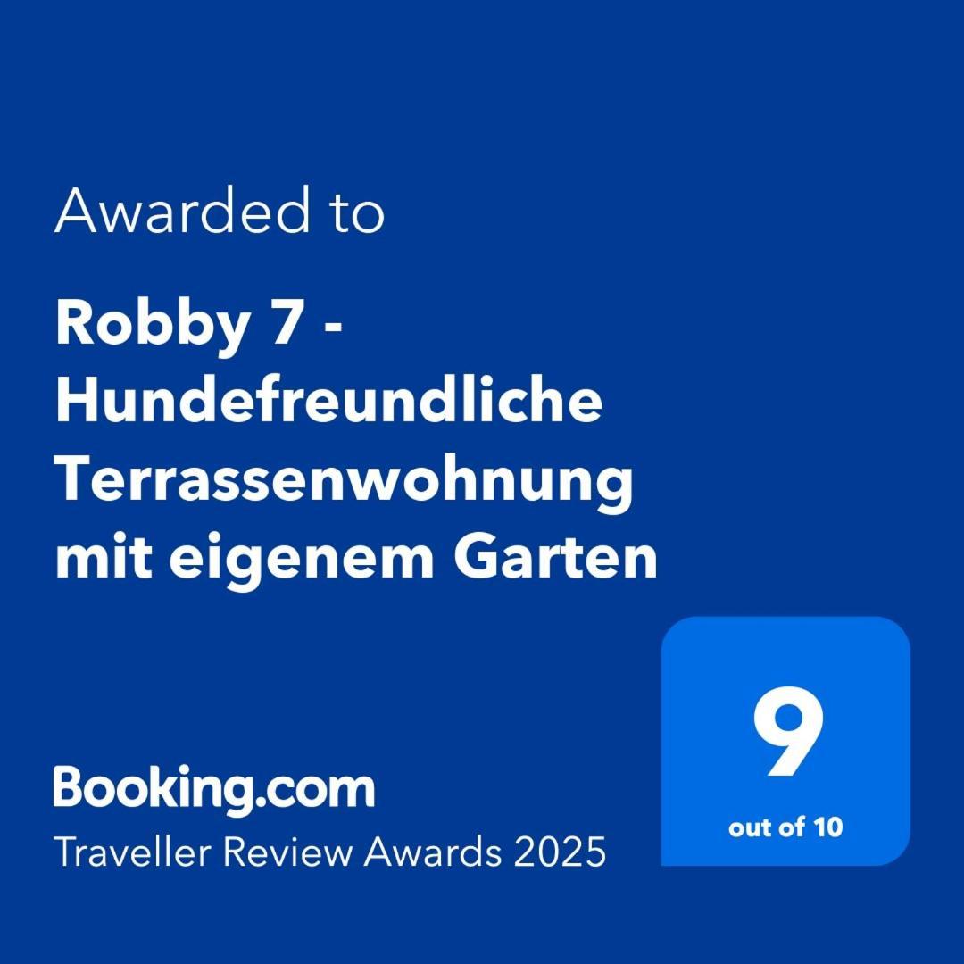 Robby 7 - Hundefreundliche Terrassenwohnung Mit Eigenem Garten Wangerooge Bagian luar foto